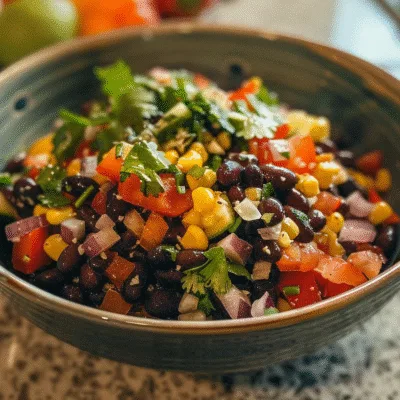 black bean confetti salad 2.0