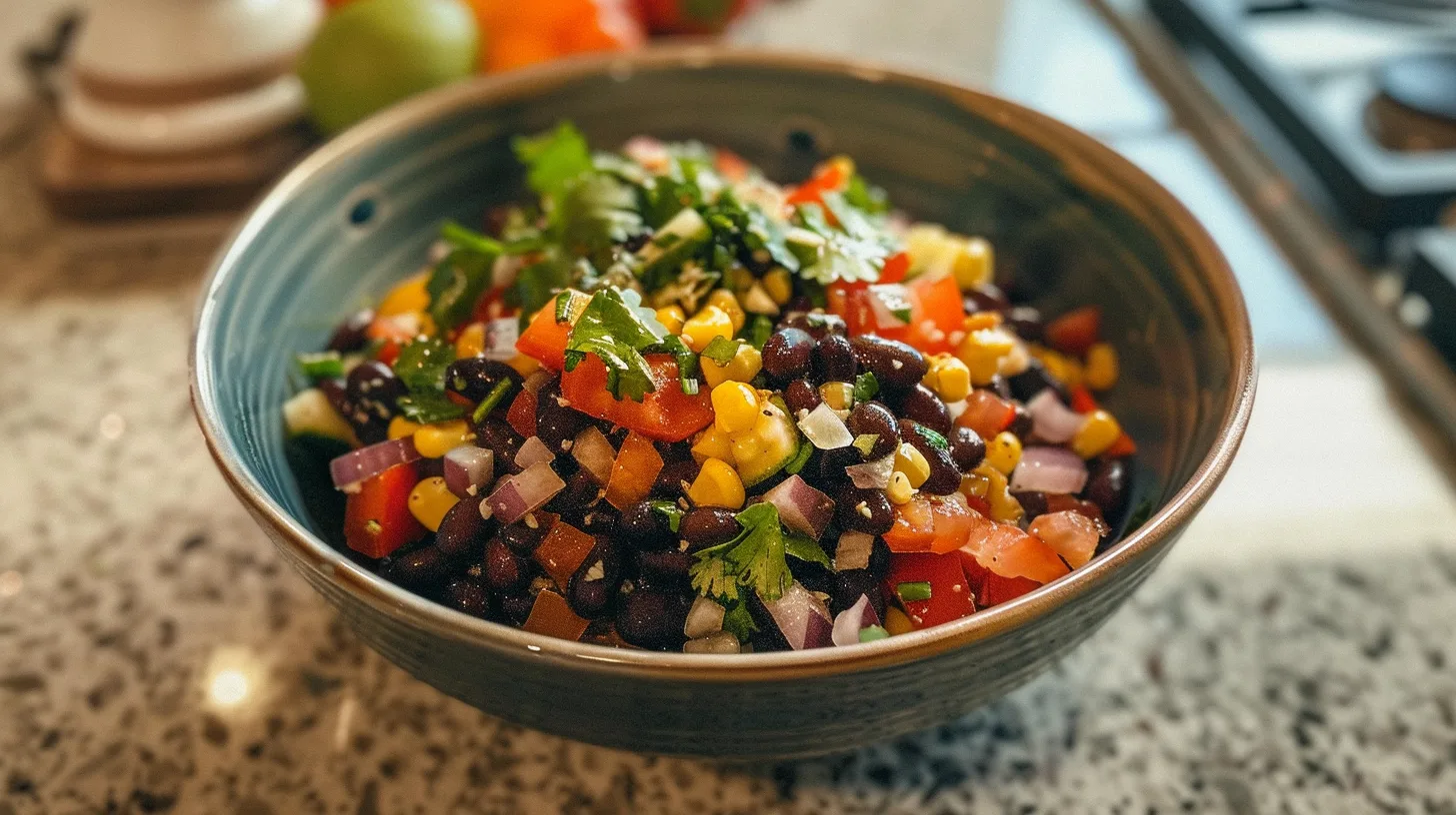The Vibrant Black Bean Confetti Salad 2.0 You’ll Crave Daily