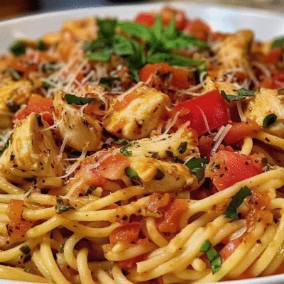 Bruschetta Chicken Pasta