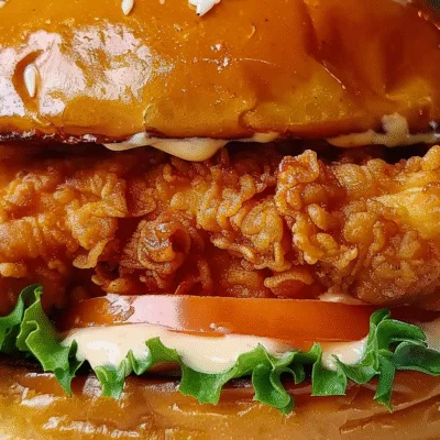 Buttermilk Fried Crispy Chicken Burger: A Must-Try Recipe!