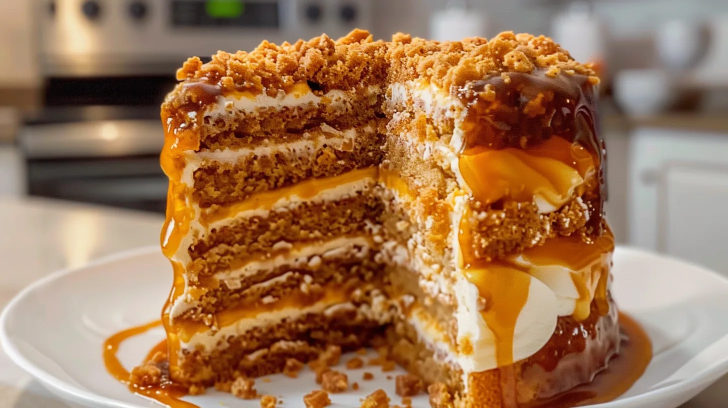 The Ultimate Butterscotch Crunch Cake You’ll Make Again