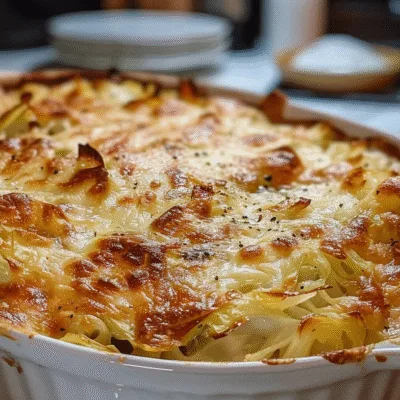 Cheesy Cabbage Gratin: A Comfort Food Delight!
