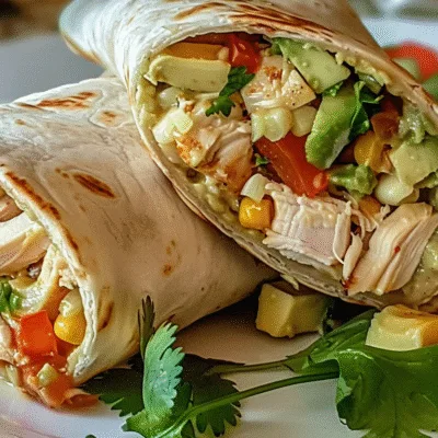 Chicken Avocado Ranch Burritos for a Cozy Dinner Night