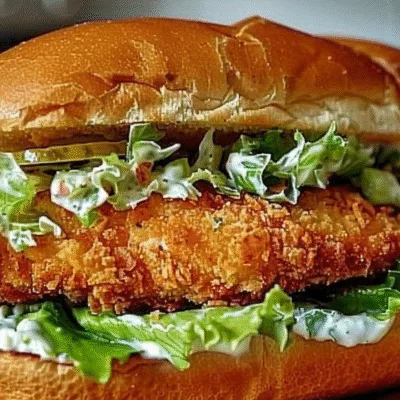 Chicken Caesar Sandwich: The BEST Crispy Chicken Sandwich Recipe