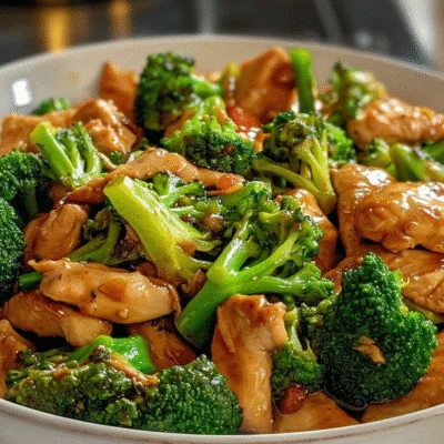 Chicken Stir-Fry with Broccoli: A Quick Healthy Recipe