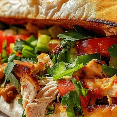 Chicken Torta Sandwich