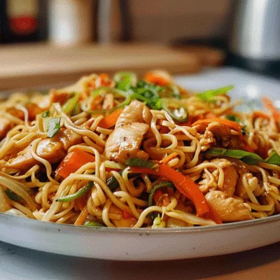 Chicken Yakisoba