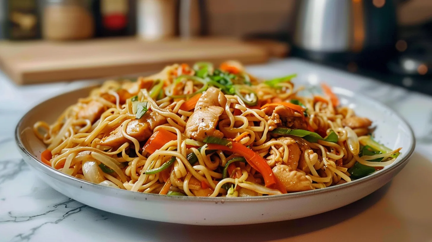 The Best Chicken Yakisoba You’ll Crave Every Week