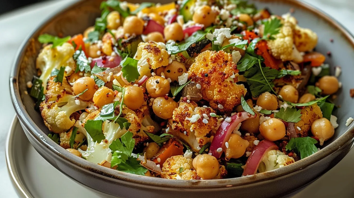 The Chickpea and Roasted Cauliflower Salad You’ll Crave Daily