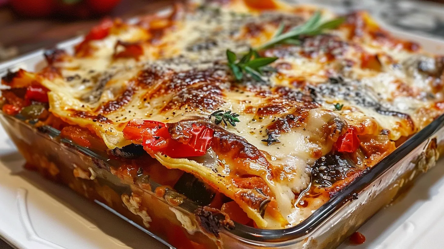 The Ultimate Cozy Roasted Vegetable Lasagna You’ll Crave