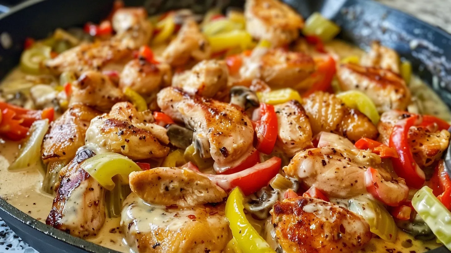 The Ultimate Creamy Banana Pepper Chicken Skillet You’ll Crave