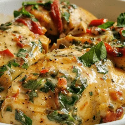 Creamy Crockpot Tuscan Chicken: Make Dinner Simple and Delicious!