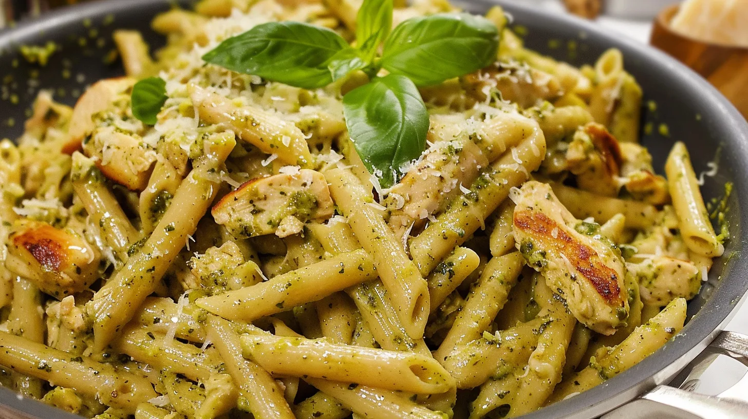 The Ultimate Creamy Pesto Chicken Pasta You’ll Crave Weekly