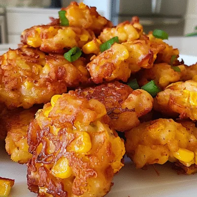Crispy Corn Fritters with Perfect Crunch and Flavor Burst