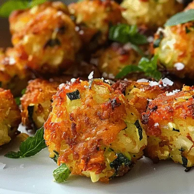 Crispy Greek Zucchini Tots: A Flavorful Guilt-Free Delight