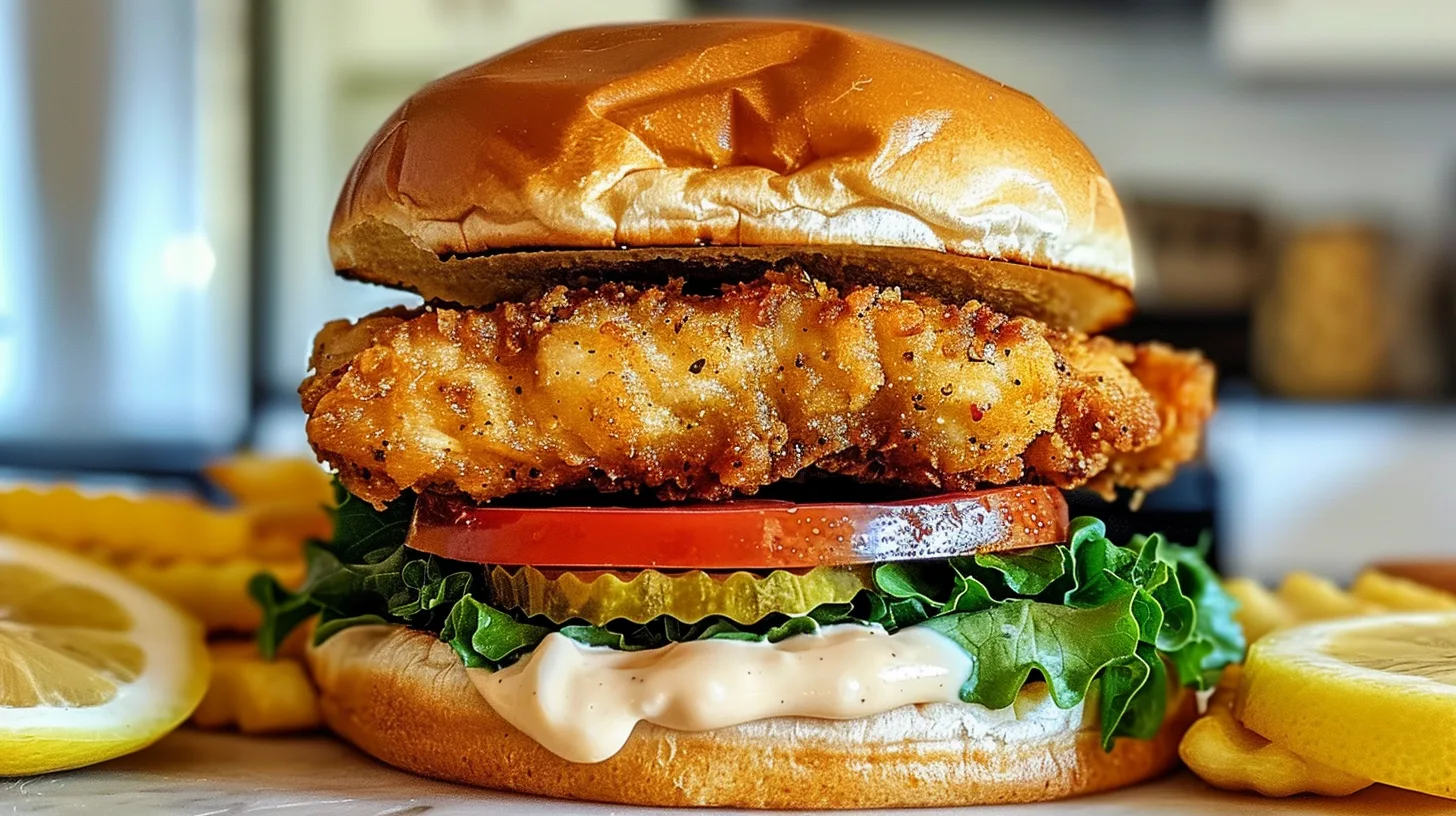 The Crispy Lemon Pepper Chicken Sandwich You’ll Crave Daily
