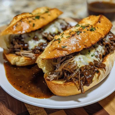 Crockpot French Dip Sandwiches: Easy, Quick, and Delicious Slow Cooker Recipe!