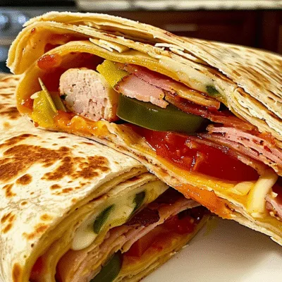 Delicious Low-Carb Italian Sub Wrap: Snack Smart and Satisfy