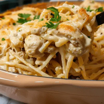 Easy Chicken Tetrazzini