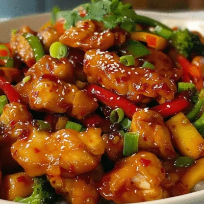 Firecracker Chicken Stir Fry: A Spicy Delight to Try!