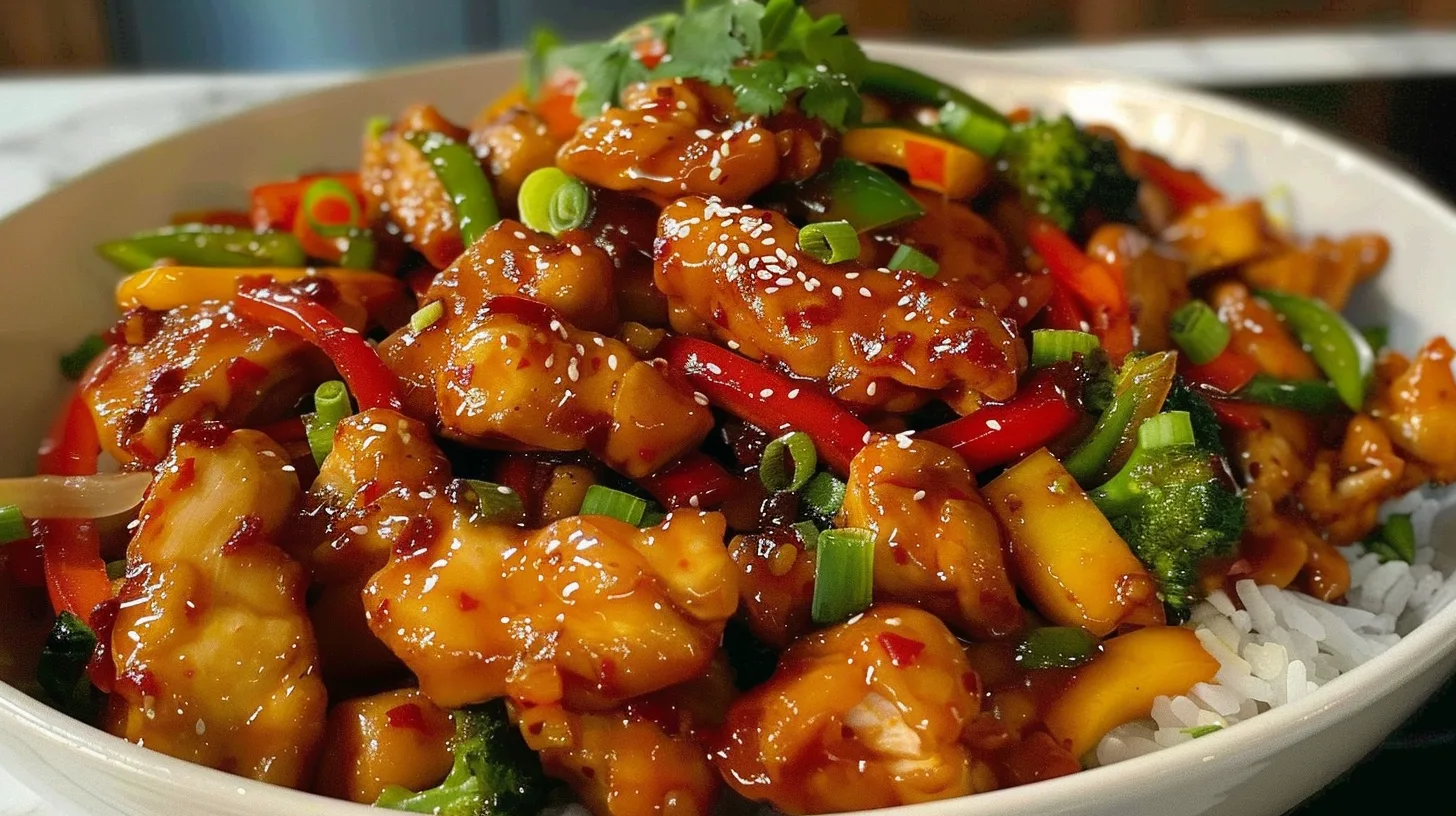 Firecracker Chicken Stir Fry That’ll Blow Your Mind (& Taste Buds!)