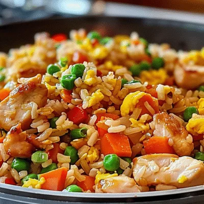 Flavorful Chicken & Egg Fried Rice for Quick Family Dinners