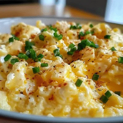 High Protein Scrambled Eggs