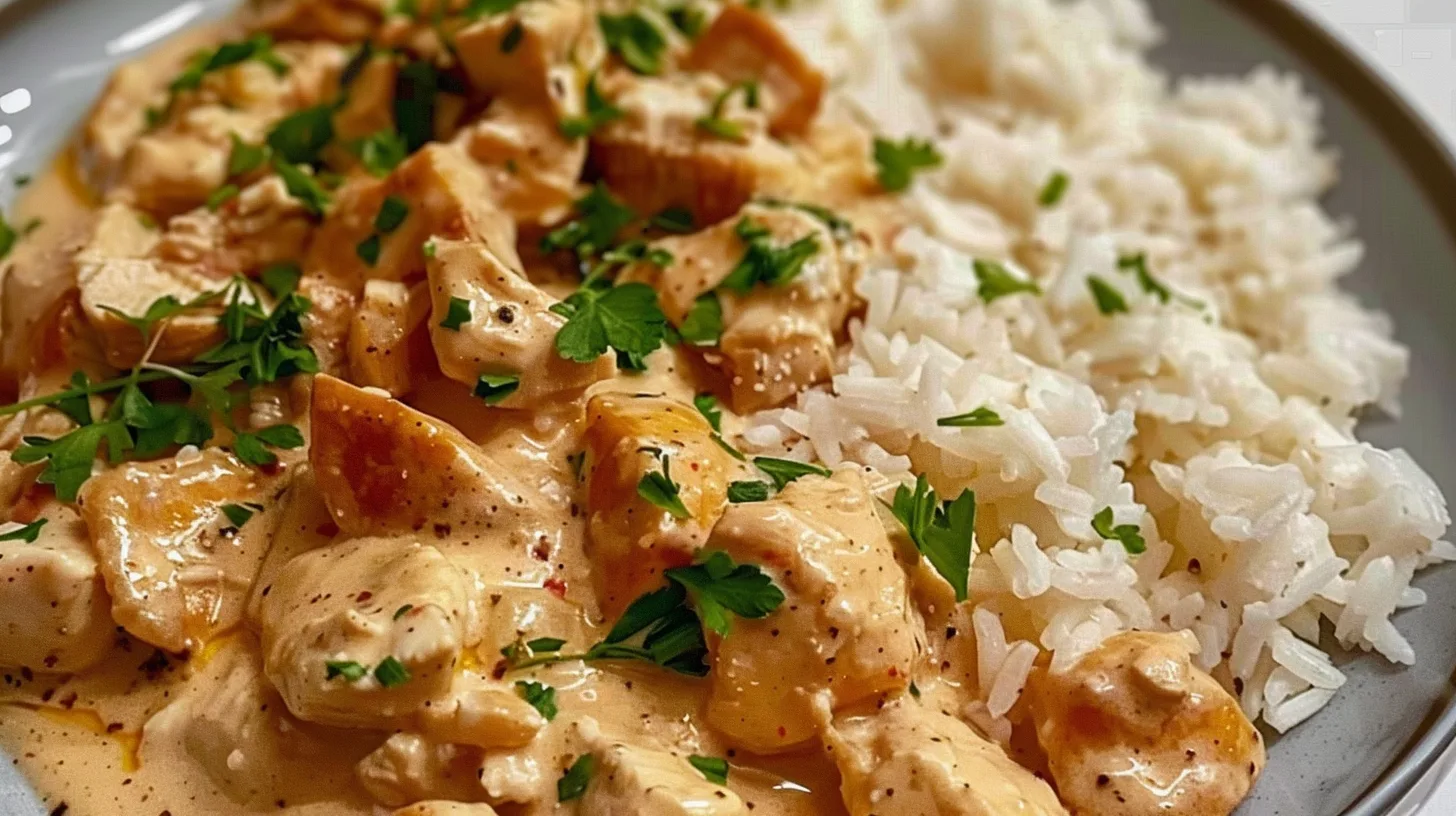 The Ultimate Creamy Smothered Chicken and Rice You’ll Crave