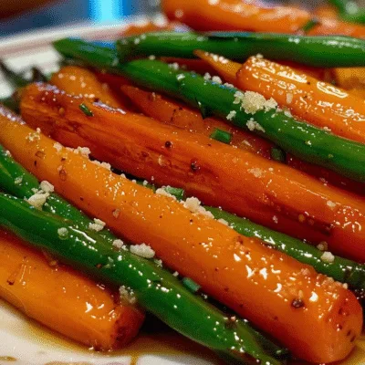 Honey Glazed Carrots & Green Beans: A Delightful Recipe!