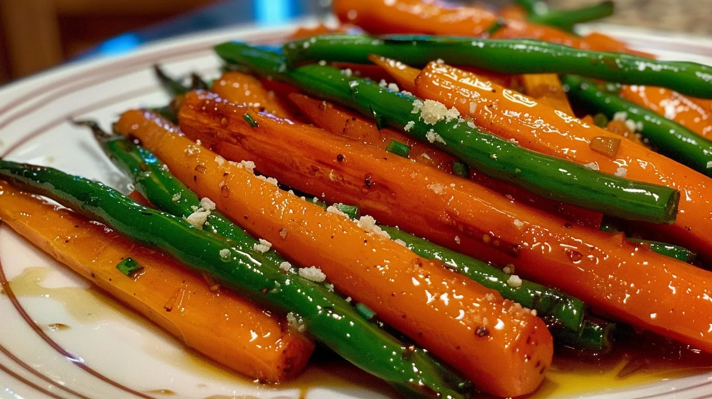 The Perfect Honey Glazed Carrots & Green Beans You’ll Crave
