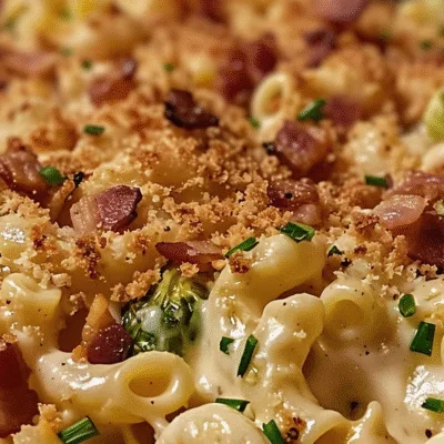 Irresistible Mac and Cheese with Brussels Sprouts & Bacon Breadcrumbs