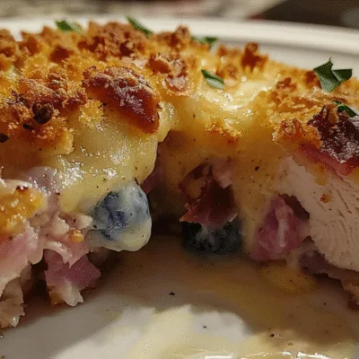 Keto Chicken Cordon Bleu: Crispy, Cheesy, Low Carb Recipe!