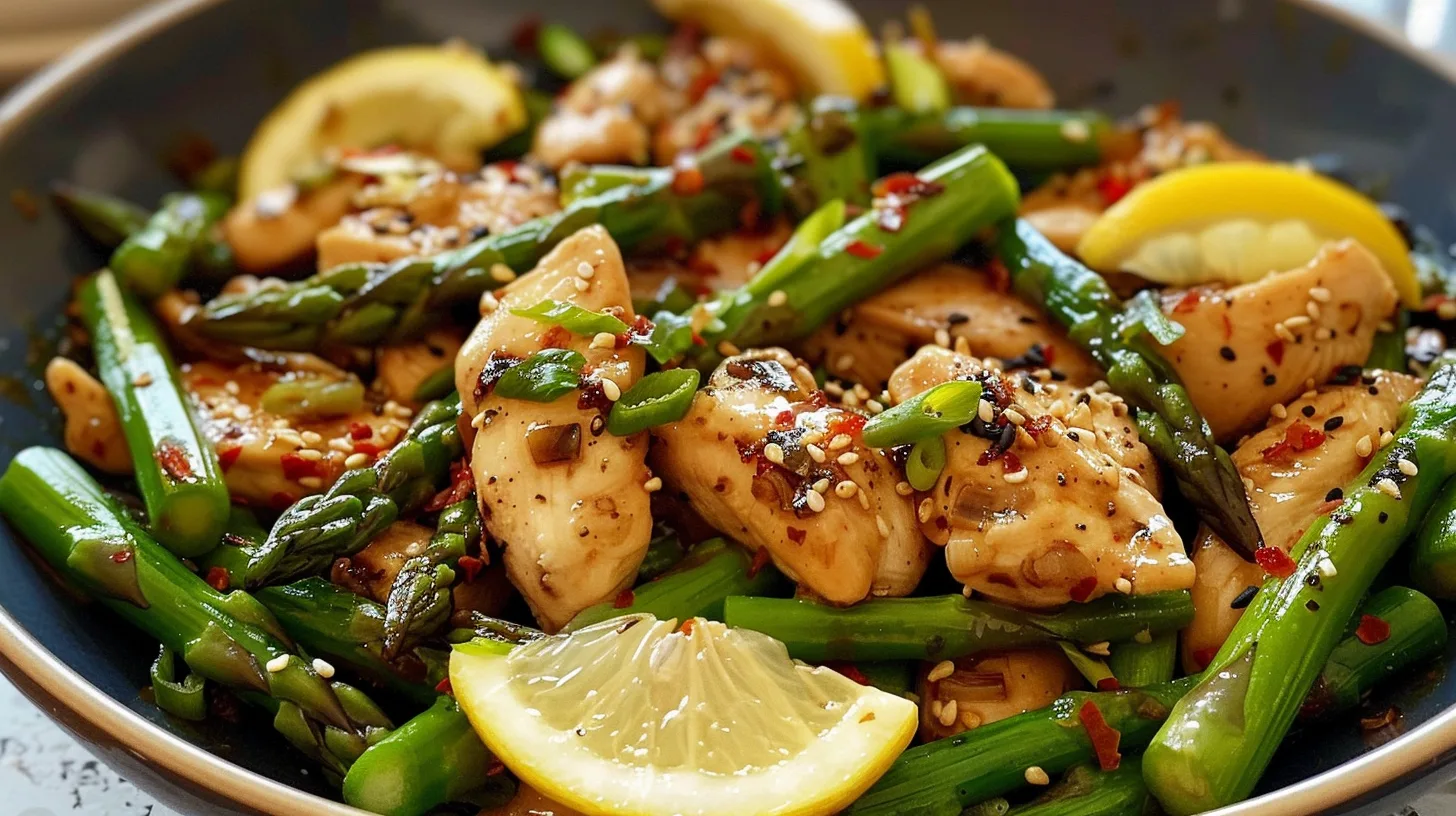The Perfect Lemon Chicken Asparagus Stir-Fry You’ll Crave Weekly