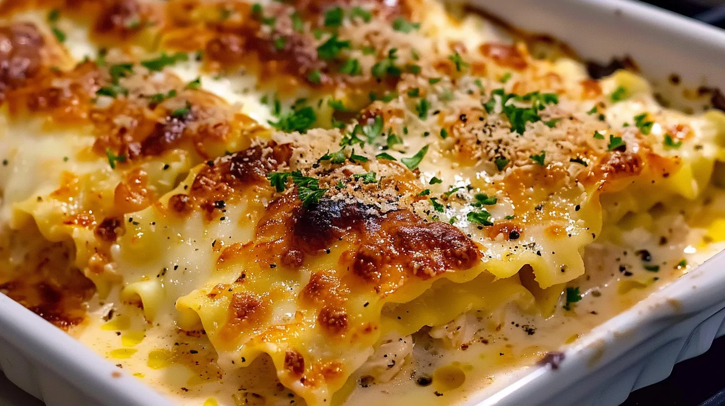 The Ultimate Lemon Garlic Chicken Lasagna Roll-Ups You’ll Crave