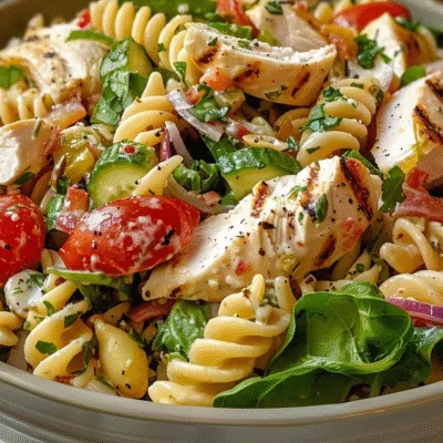 Mediterranean Chicken Pasta Salad: A Delicious Recipe to Try!
