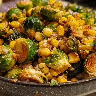 Mexican Street Corn Brussels Sprouts: A Flavorful Twist!