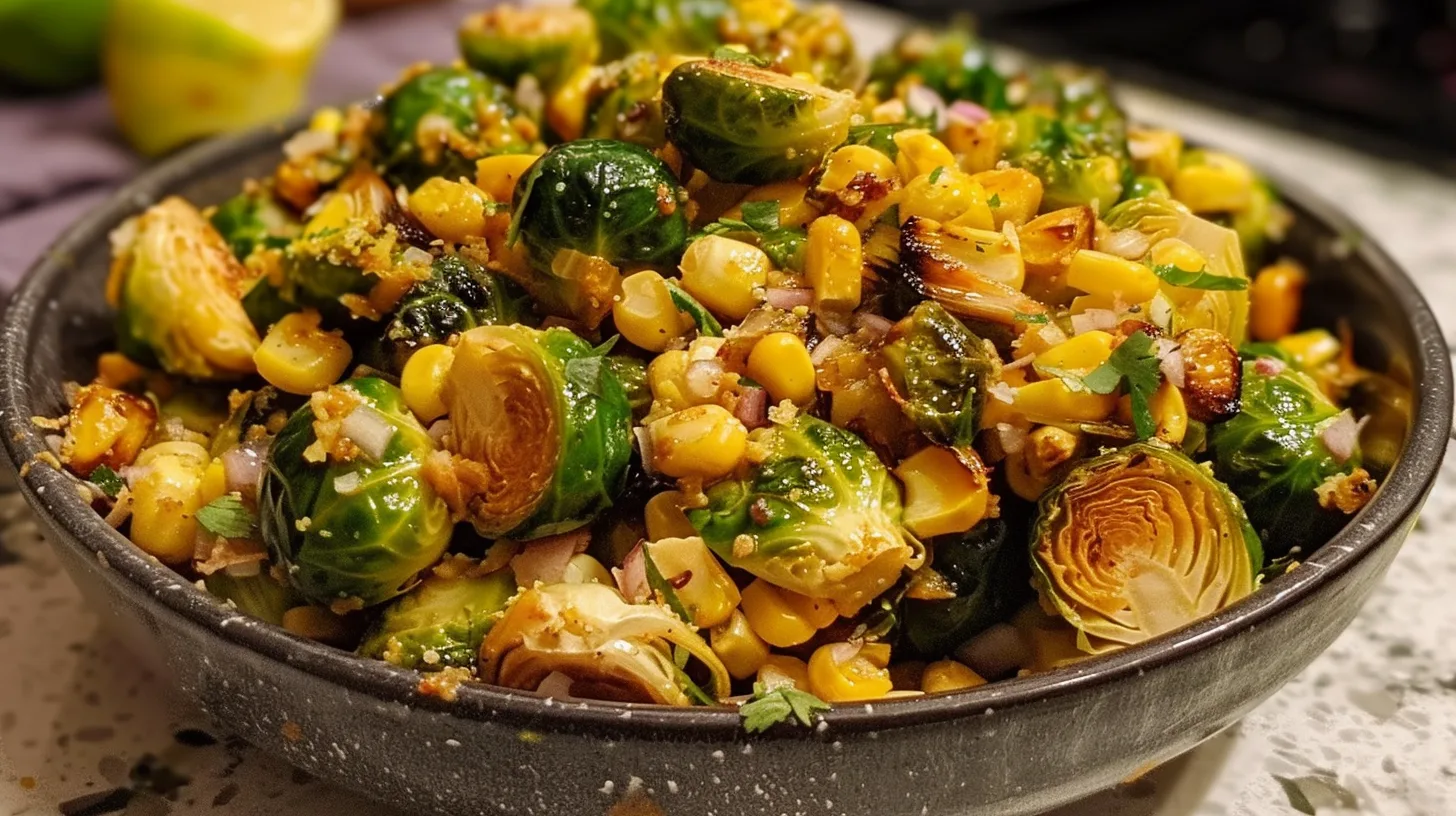Mexican Street Corn Brussels Sprouts That’ll Change Your Mind!