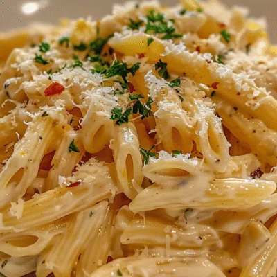 One Pot Creamy Garlic Pasta