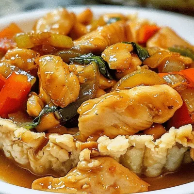 Savory Chicken and Onion Stir-Fry: Quick Weeknight Delight