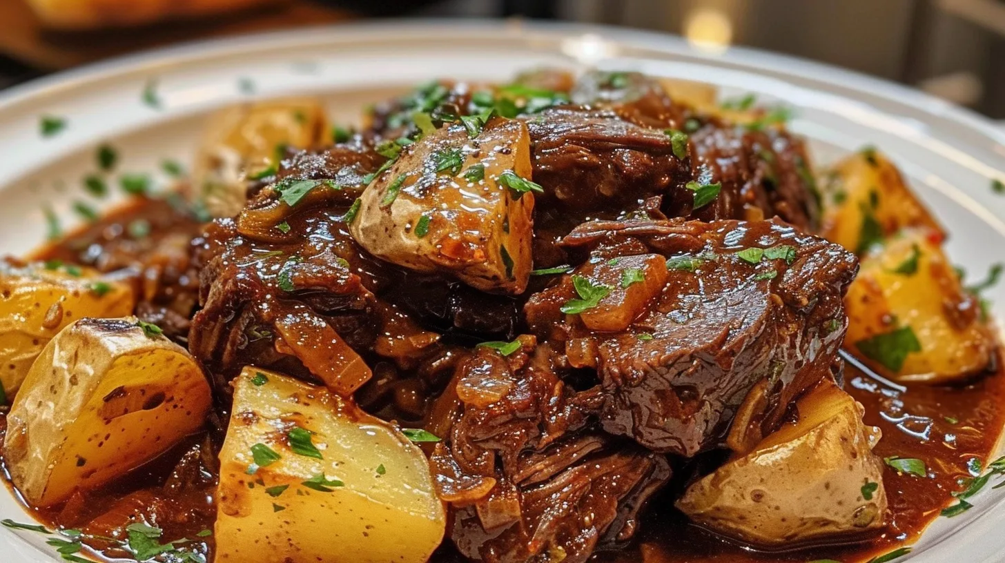 The Ultimate Slow Cooker Garlic Butter Beef Recipe You’ll Crave