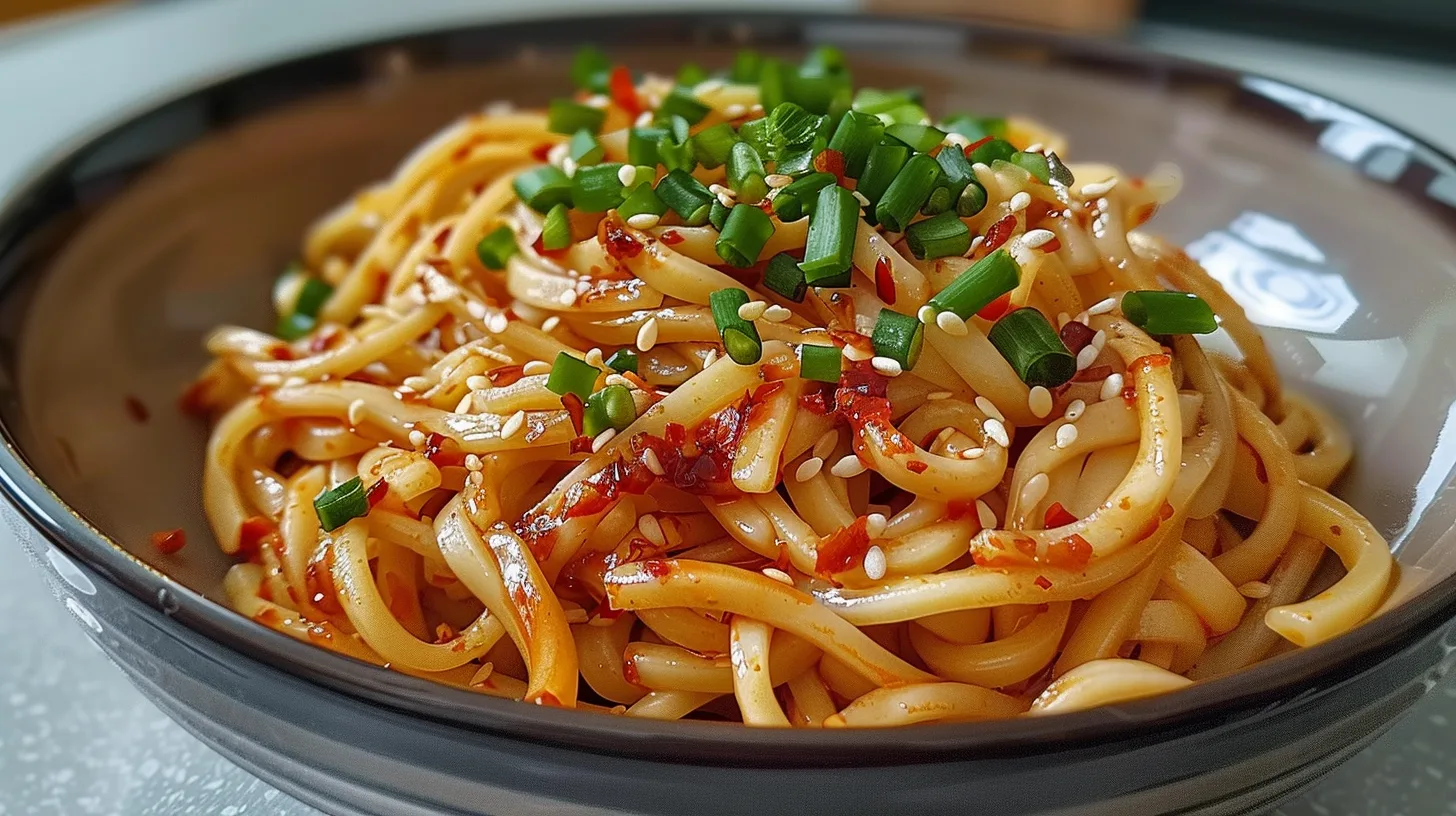 The Ultimate Spicy Garlic Chilli Noodles You’ll Crave Daily
