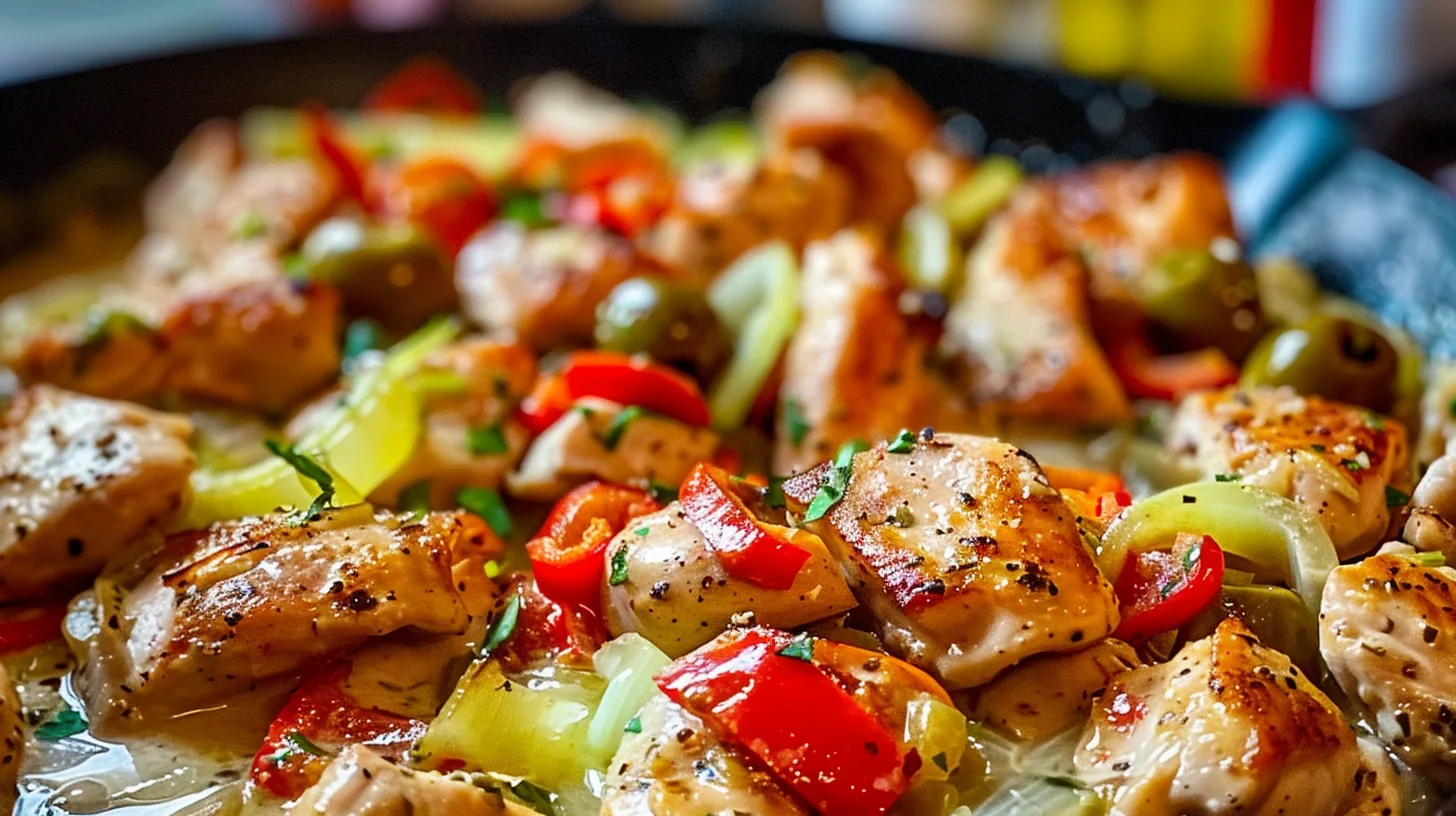 The Ultimate Pepperoncini Chicken Skillet You’ll Crave Weekly