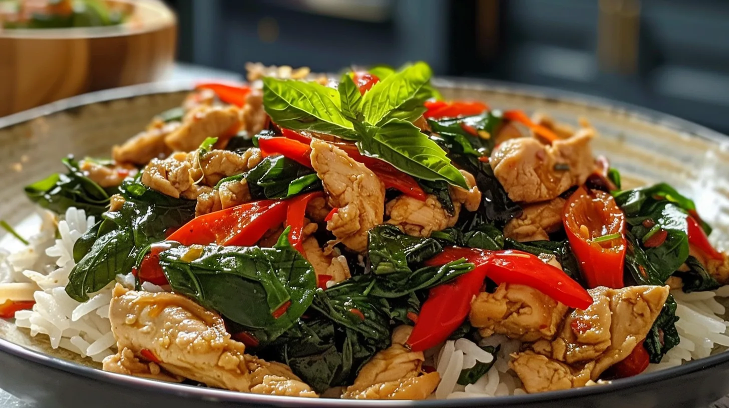 The Best Thai Basil Chicken Stir Fry You’ll Crave Every Week