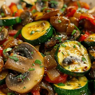 Tuscan Zucchini & Mushroom Medley: A Flavorful Recipe!