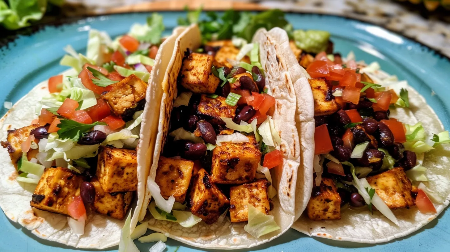 The Best Vegan Tofu Tacos with Black Beans You’ll Crave Weekly