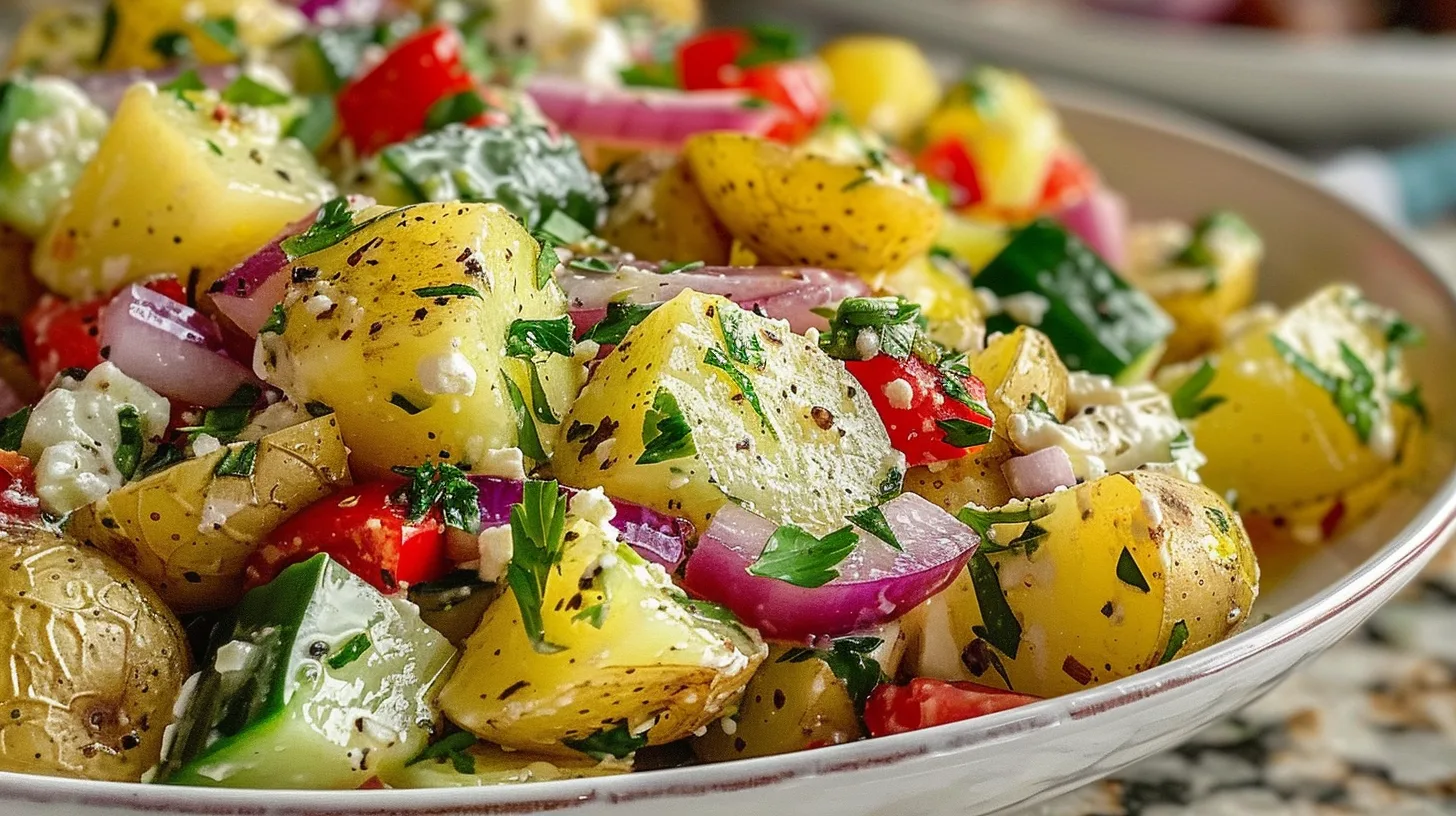 The Ultimate Greek Potato Salad You’ll Crave All Summer Long