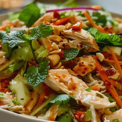 Vietnamese Chicken Salad: A Refreshing Flavor Burst!