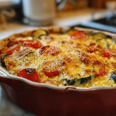 Zucchini Tomato Gratin: A Delicious Layered Dish!