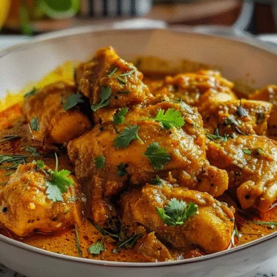Badami Chicken Curry