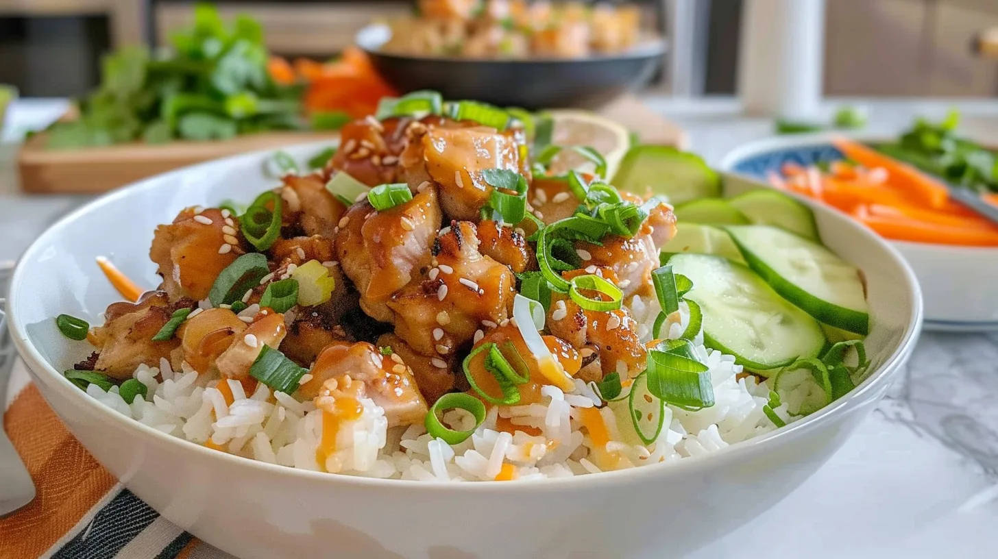 The Ultimate Bang Bang Chicken Rice Bowl You’ll Crave Weekly